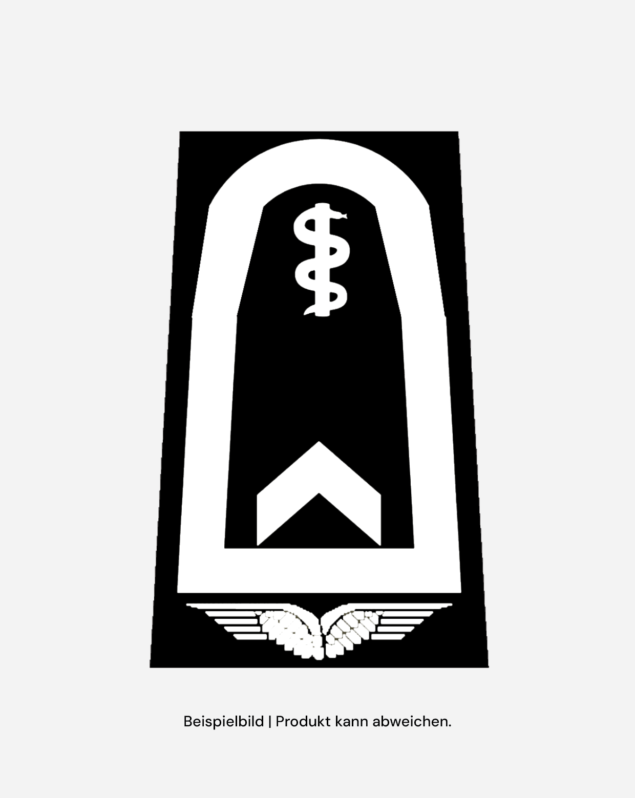 Dienstgrad SanOA - schwarz/weiß - Luftwaffe
