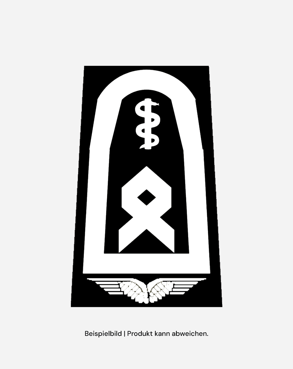 Dienstgrad SanOA - schwarz/weiß - Luftwaffe