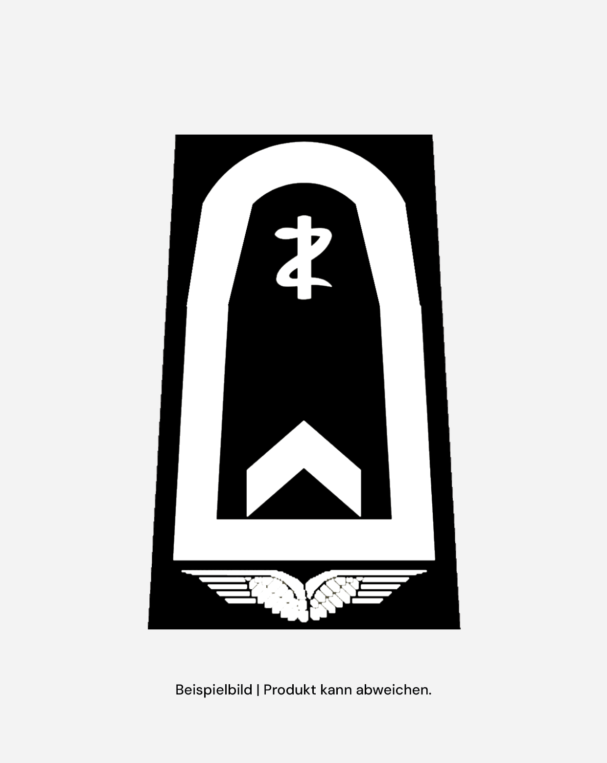 Dienstgrad SanOA - schwarz/weiß - Luftwaffe