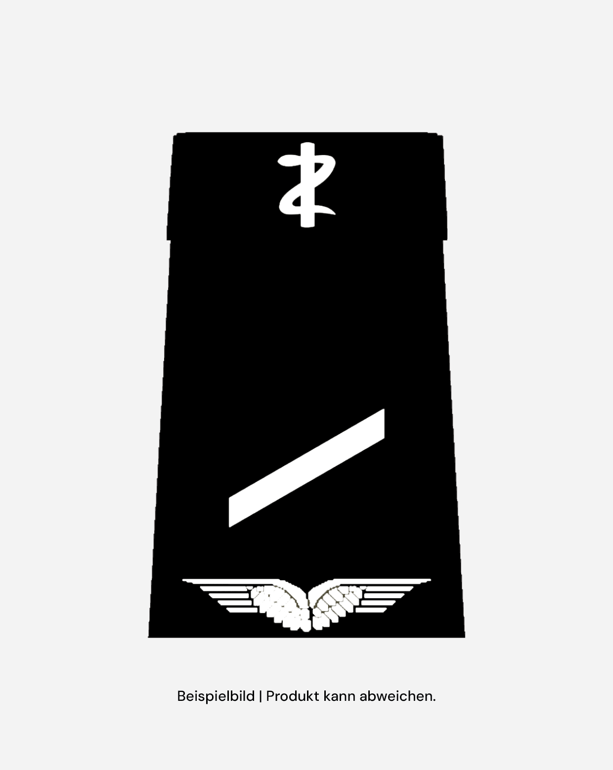 Dienstgrad SanOA - schwarz/weiß - Luftwaffe