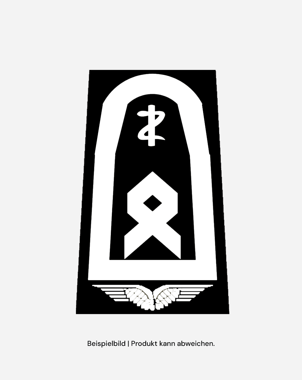 Dienstgrad SanOA - schwarz/weiß - Luftwaffe