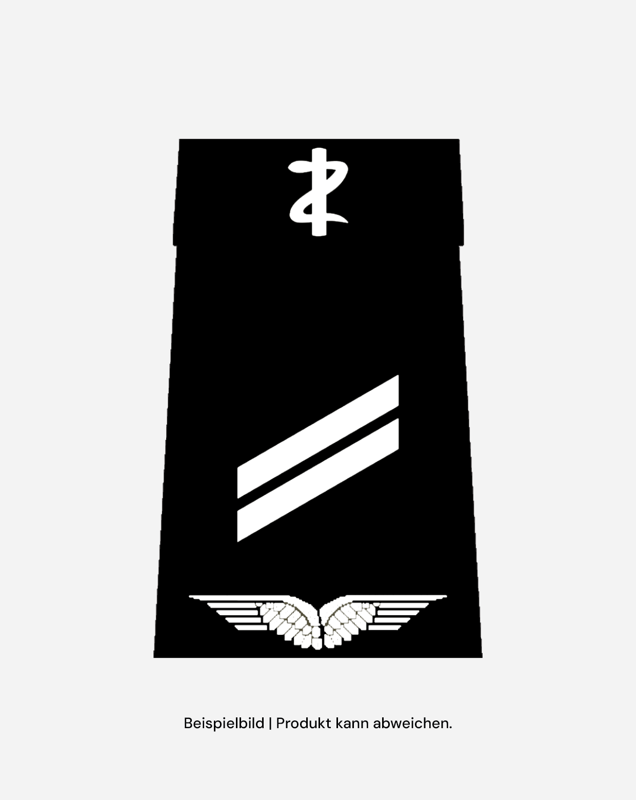 Dienstgrad SanOA - schwarz/weiß - Luftwaffe