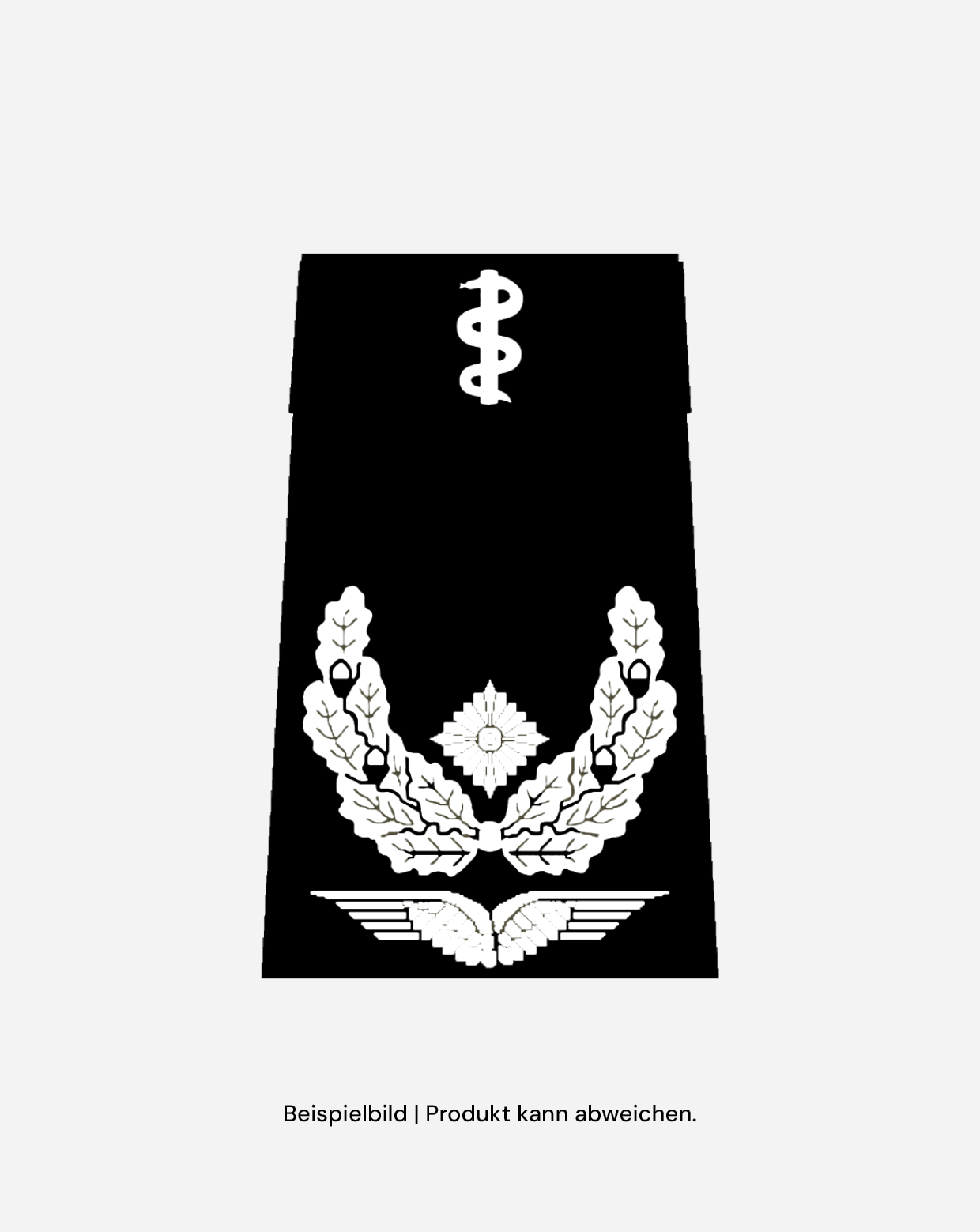 Dienstgrad SanOffz - schwarz/weiß - Luftwaffe