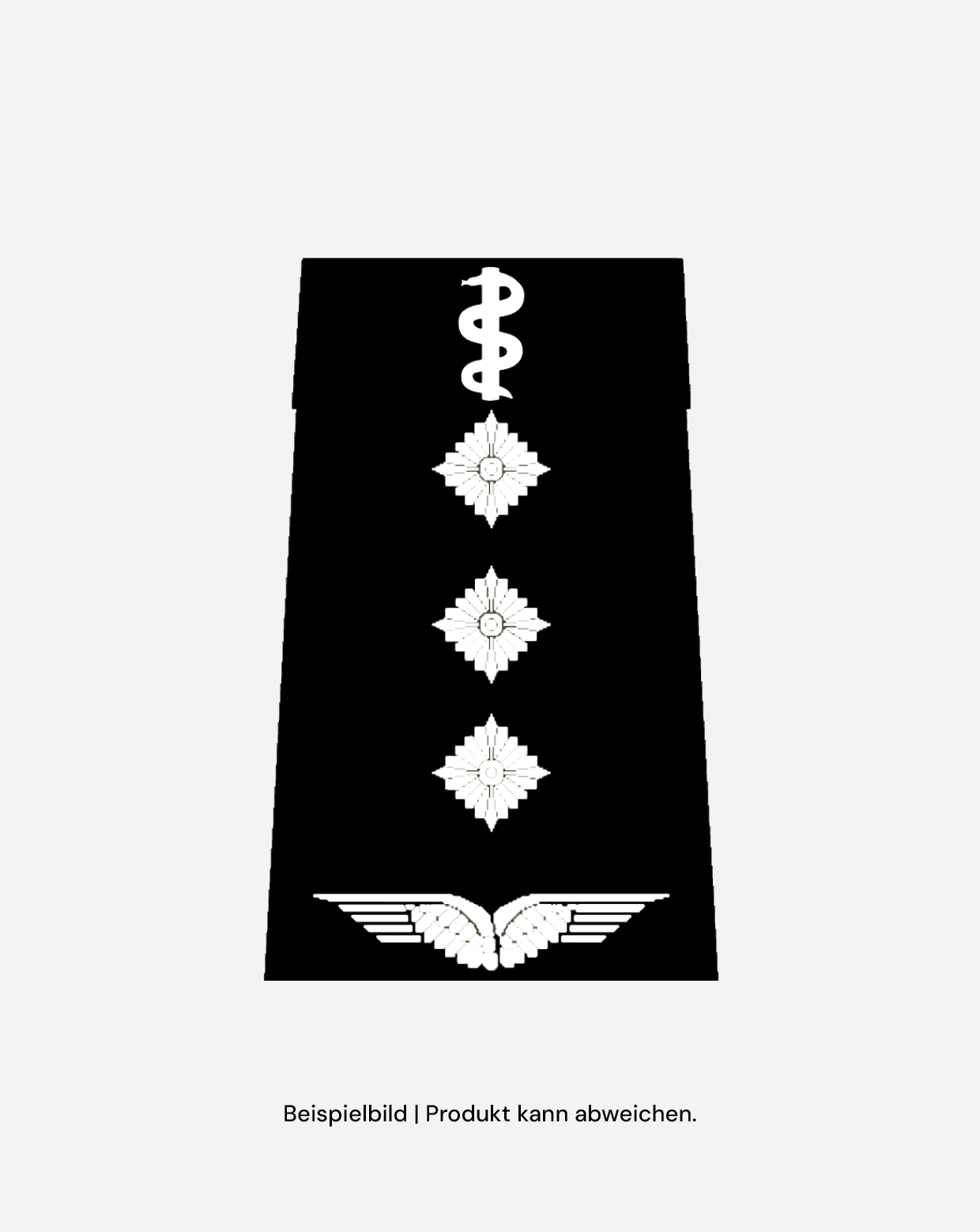 Dienstgrad SanOffz - schwarz/weiß - Luftwaffe