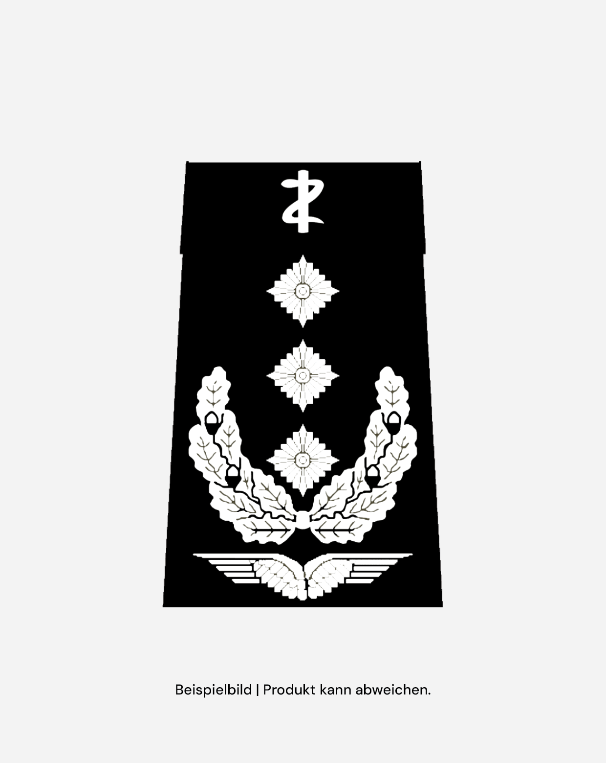 Dienstgrad SanOffz - schwarz/weiß - Luftwaffe