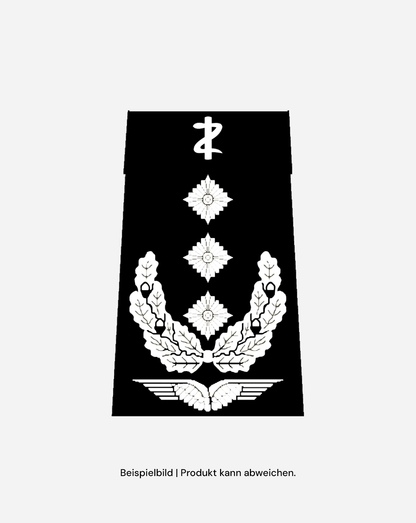 Dienstgrad SanOffz - schwarz/weiß - Luftwaffe