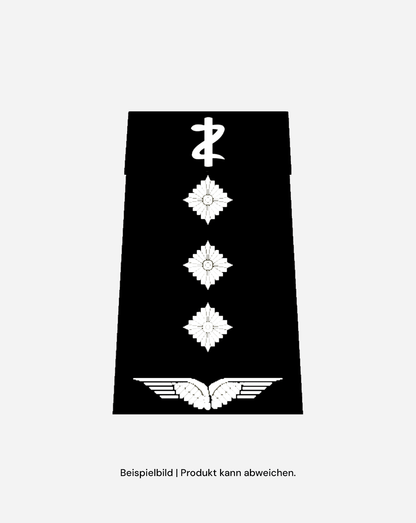 Dienstgrad SanOffz - schwarz/weiß - Luftwaffe